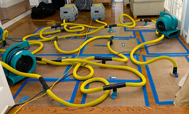 Professional Storm Water Damage Restoration technician working in West Sacramento, CA